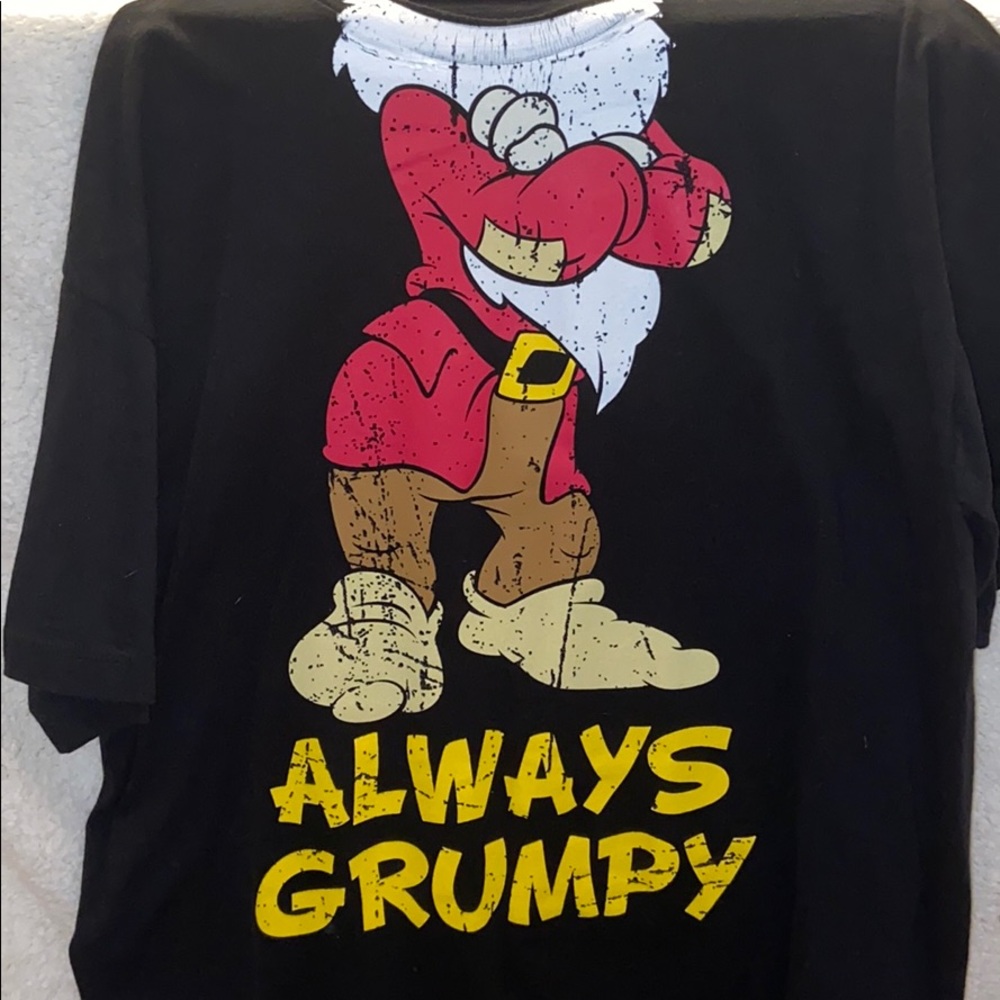 NWOT Men’s Disney Grumpy Short Sleeve